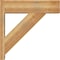 Ekena Millwork Traditional Block Rough Sawn Outlooker, Western Red Cedar, 8"W x 28"D x 28"H OUT08X28X28TRA05RWR - alternate 4